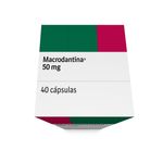 Macrodantina Nitrofurantoína 40 Cápsulas