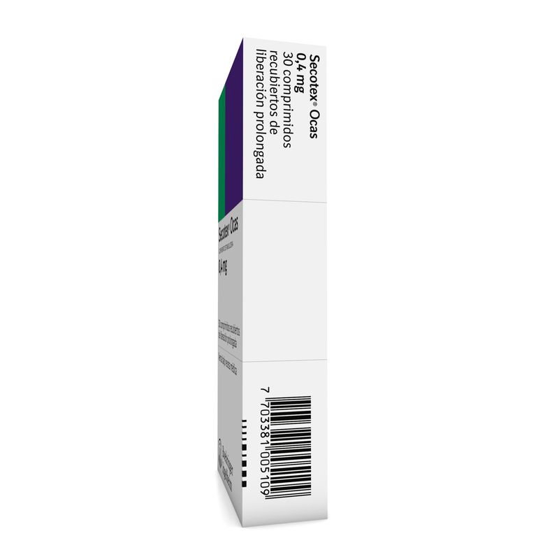 Secotex Ocas 0.4 mg 30 Comprimidos Rx