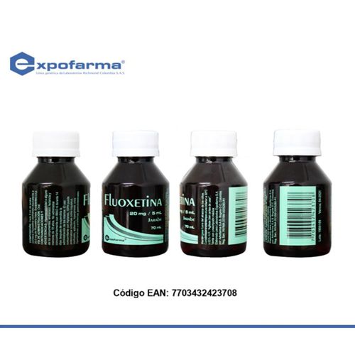 Fluoxetina Jarabe 20 Mg/5Ml Frasco X 70 Ml Expofarma