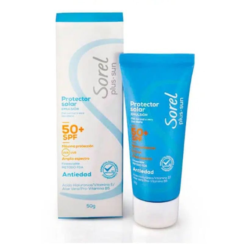 Sorel Plus SPF 50 + Sorel Plus Aclarante