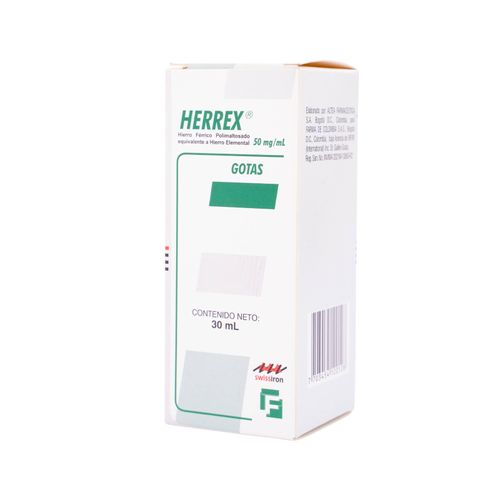 Herrex Polimaltosado 50 Mg Frasco X 30 Ml Solución Farma De Colombia