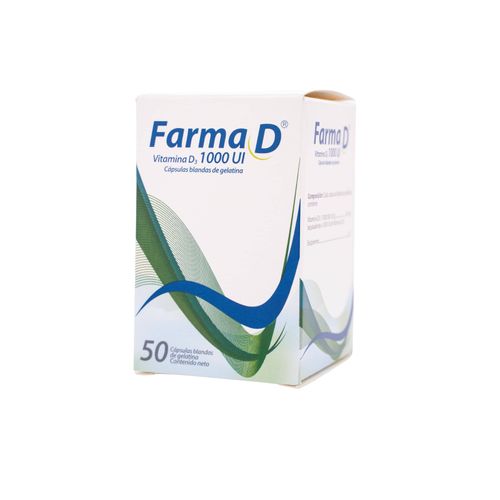 Farmad 1000 Ui Caja X 50 Cápsulas Farma De Colombia