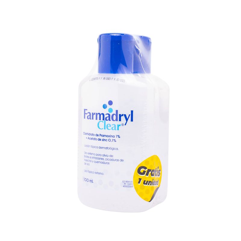 Farmadryl Clear 100 Ml Lleve 2 Unidades