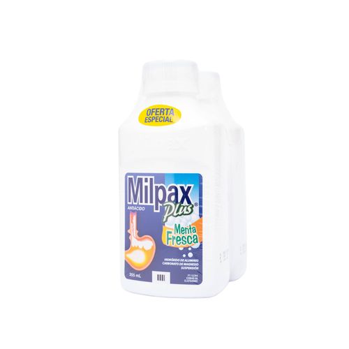 Milpax Plus Menta Fresca 2 Frasco X S 355 Ml Precio Especial Solución Farma De Colombia