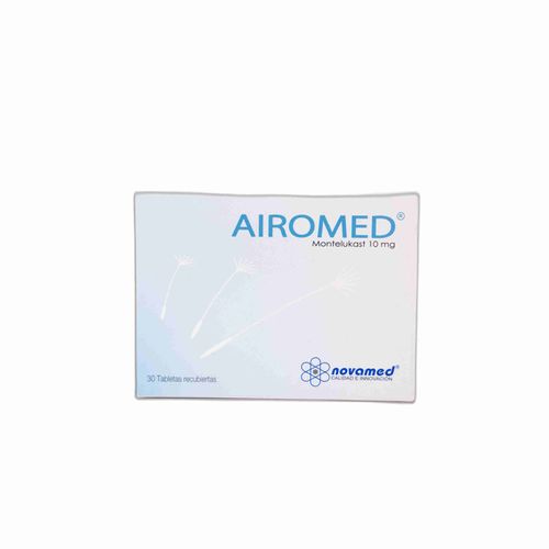 Airomed Montelukast 10 Mg Caja X 30 Tabletas Novamed
