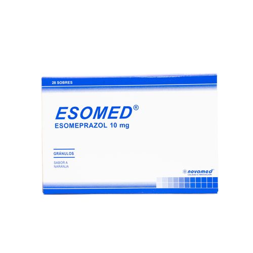 Esomed Esomeprazol 10 Mg Caja X 28 Sobres Novamed