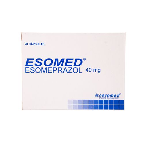 Esomed Esomeprazol 40 Mg Caja X 28 Cápsulas Novamed
