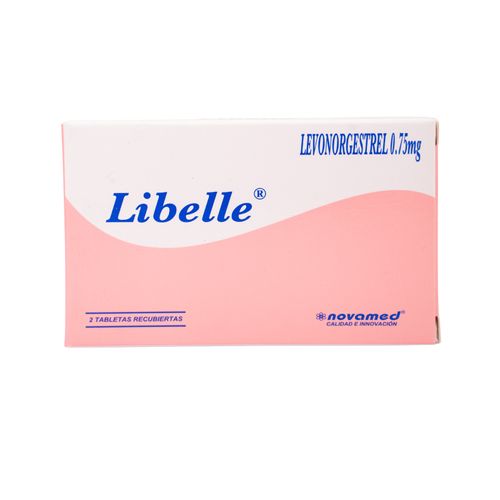 Libelle Levonorgestrel 0.75 Mg Caja X 2 Tabletas Novamed