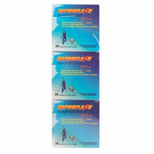 Naproflash Cl Caja X 36 Tabletas Pague 2 Lleve 3 Oferta Novamed
