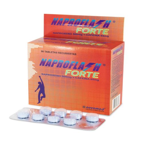 Naproflash Forte Caja X 80 Tabletas Novamed