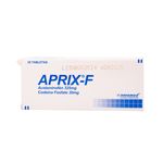 Aprix F 325 Mg/30 Mg Caja 20 Tabletas