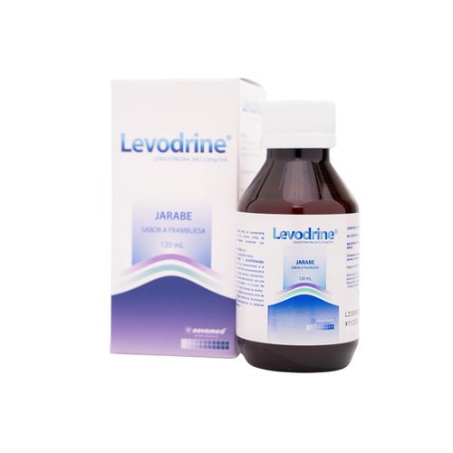 Levodrine Jarabe Levocetirizina Diclorhidrato 5mg Frasco X 120 Ml Novamed