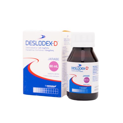 Deslodex D Desloratadina Jarabe Frasco X 60 Novamed