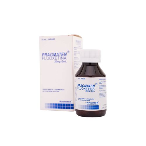 Pragmaten Jarabe Fluoxetina 20 Mg/5 Ml Frasco X 70 Ml Novamed