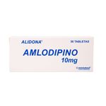 Alidona Amlodipino 10 mg 30 Tabletas Oral