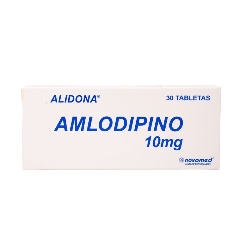 Alidona Amlodipino 10 mg 30 Tabletas Oral