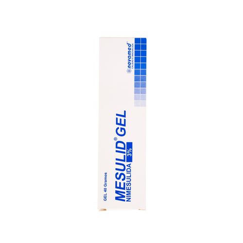 Mesulid Nimesulida 3% Tubo X 40 Gr Gel Novamed