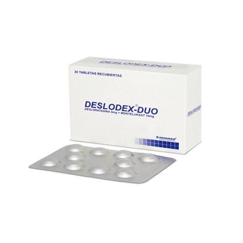 Deslodex Duo Montelukast 10 Mg Caja X 30 Tabletas Novamed