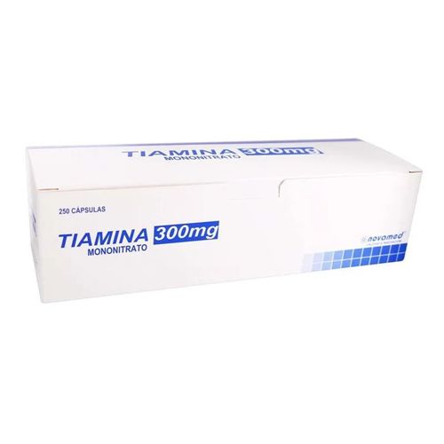 Tiamina 300 Mg Caja X 250 Cápsulas Novamed