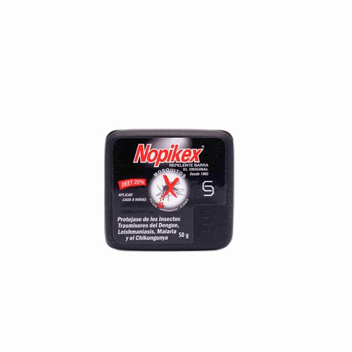 Repelente Nopikex Barra X 50 Gr Prebel
