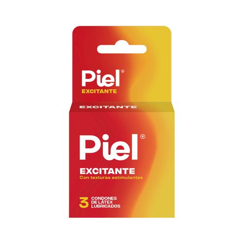 Preservativo Piel Excitante Caja X 3 Unidades Profamilia