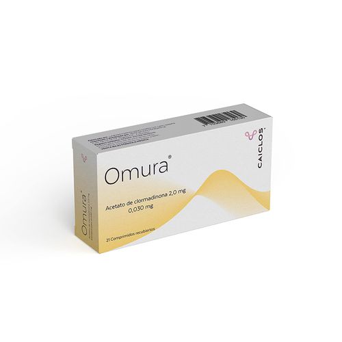 Omura Acetato De Clormadinona 2 Mg Etinilestradiol 0.03 Mg Oral 21 Tabletas Profamilia