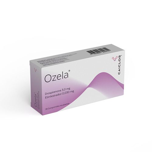 Ozela Drospirenona 3.0 + 0.030 Mg Tableta 3 Mg Etinilestradiol 0.03 Mg Profamilia
