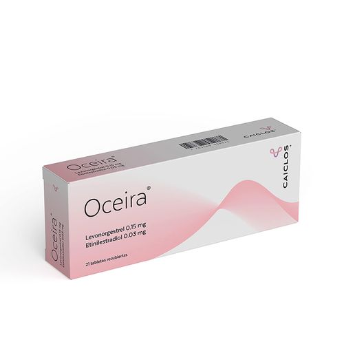 Oceira Levonorgestrel 0,15 Mg Etinilestradiol 0,03 Mg Caja X 21 Tabletas Profamilia
