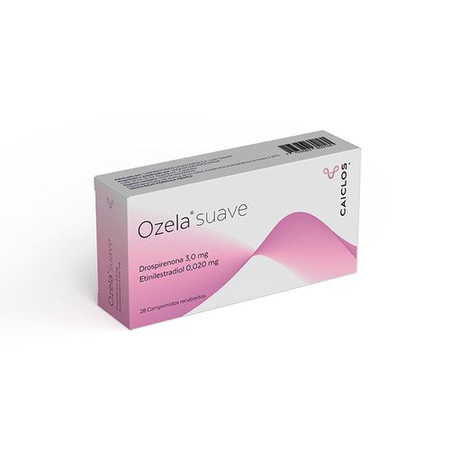 Ozela Suave Drospirenona 3 Mg + 0,02 Mg Tableta 3 Mg Etinilestradiol 0.02 Mg Profamilia