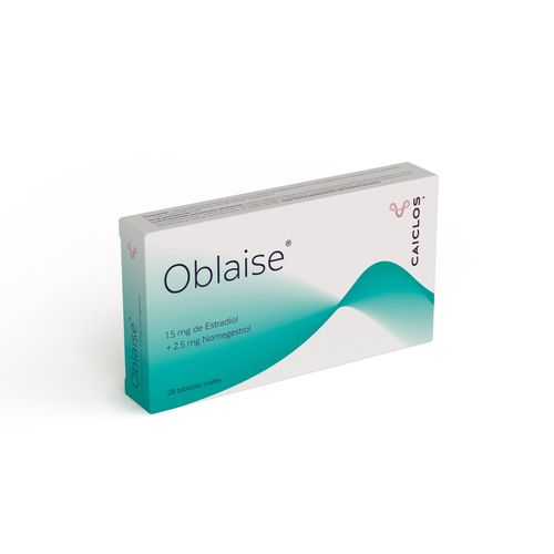 Oblaise Nomegestrol 2.5 Mg Estradiol 1.5 Mg Caja X 28 Comprimidos Profamilia