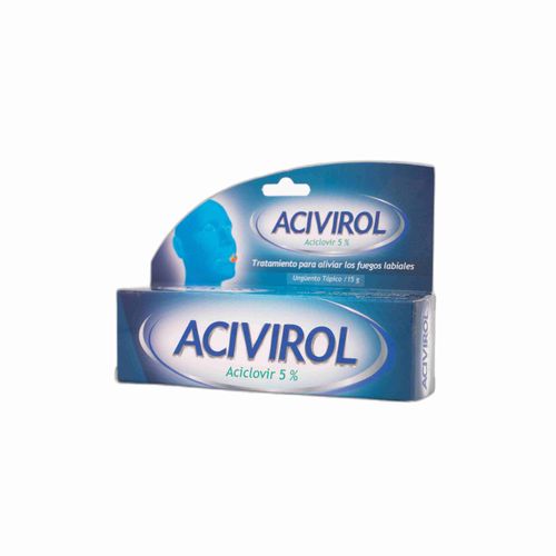 Acivirol Aciclovir 0.05 Tubo X 15 Gr Ünguento Coaspharma