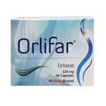 Orlifar Orlistat 120 Mg x 30 Cápsulas