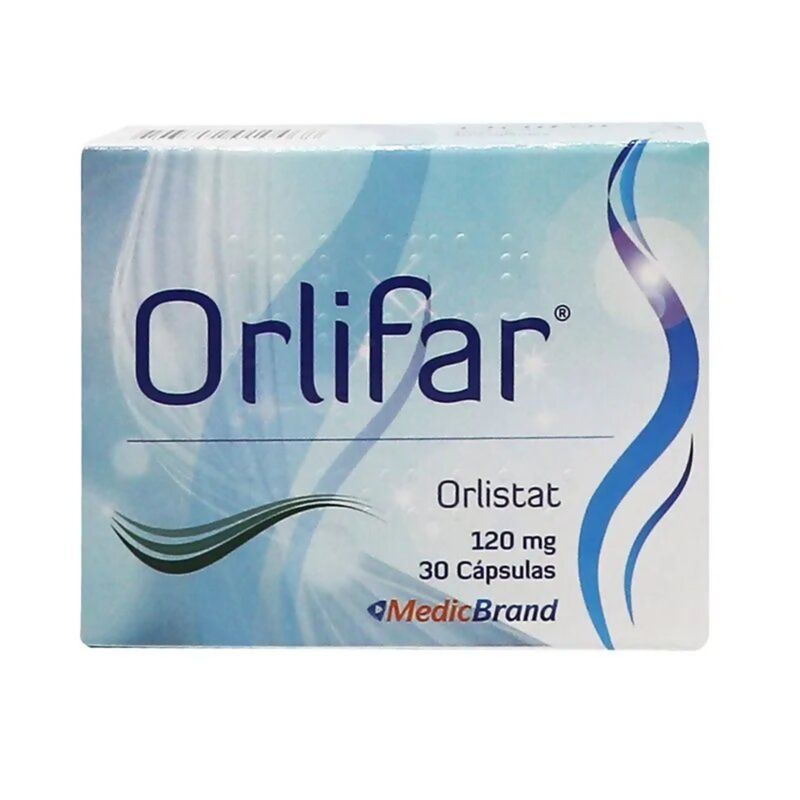 Orlifar Orlistat 120 Mg x 30 Cápsulas