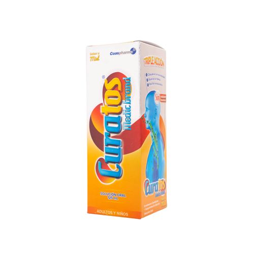 Curatos Miel Pediátrico 0.8 + 2G Frasco X 125 Ml Solución Coaspharma