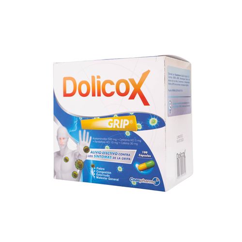 Dolicox Grip Caja X 100 Cápsulas Coaspharma