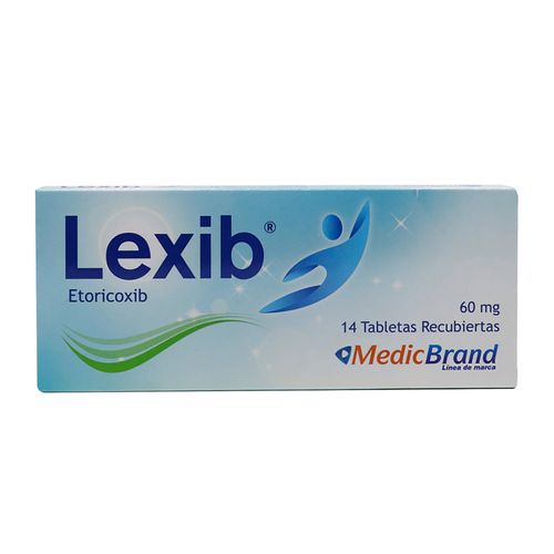 Lexib Etoricoxib 60 Mg Caja X 14 Tabletas Coaspharma