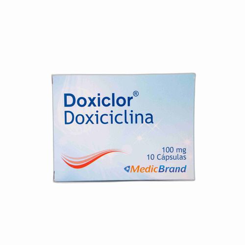 Doxiclor Doxiciclina 100 Mg Caja X 10 Tabletas Coaspharma