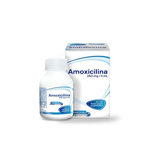 Amoxicilina 250 Mg/5Ml Frasco X 60 Ml Coaspharma