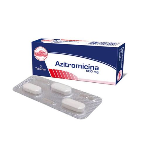 Azitromicina 500 Mg Caja X 3 Tabletas Coaspharma