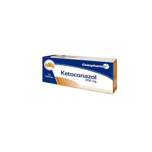 Ketoconazol 200 Mg Caja X 10 Tabletas Coaspharma
