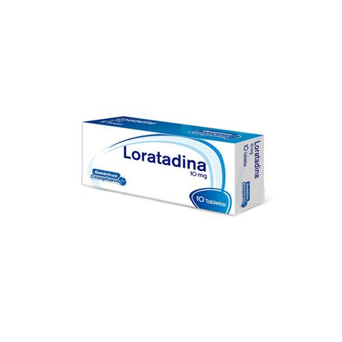 Loratadina 10 Mg Caja X 10 Tabletas Coaspharma