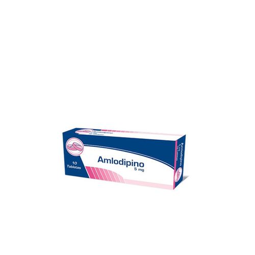 Amlodipino 5 Mg Caja X 10 Tabletas Coaspharma
