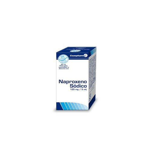 Naproxeno 125 Mg/5Ml Frasco X 80 Ml Suspensión Coaspharma