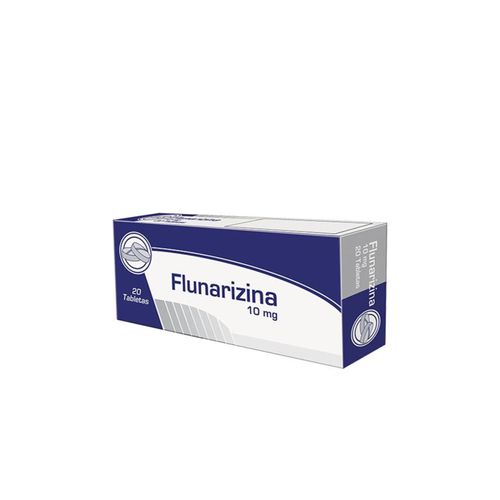 Flunarizina 10 Mg Caja X 20 Tabletas Coaspharma