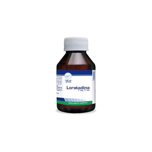 Loratadina Jarabe 1 Mg/1 Ml Coaspharma Frasco X 120 Ml