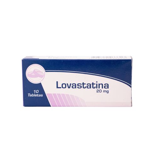 Lovastatina 20 Mg Caja X 10 Tabletas Coaspharma