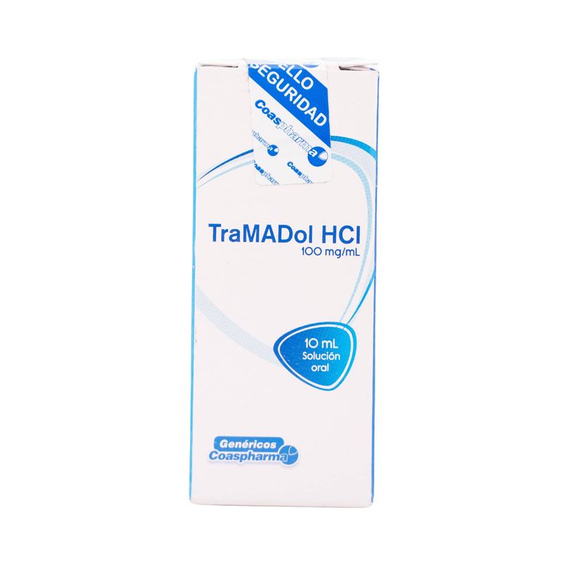 Tramadol clorhidrato solución oral 10 ml