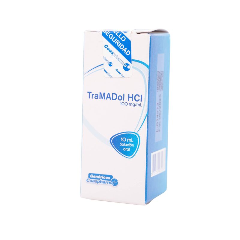 Tramadol clorhidrato solución oral 10 ml