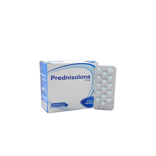 Prednisolona 5 Mg Caja X 300 Tabletas Coaspharma