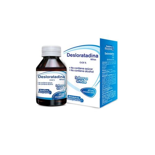Desloratadina 0.05% Oral Frasco X 60 Ml Coaspharma